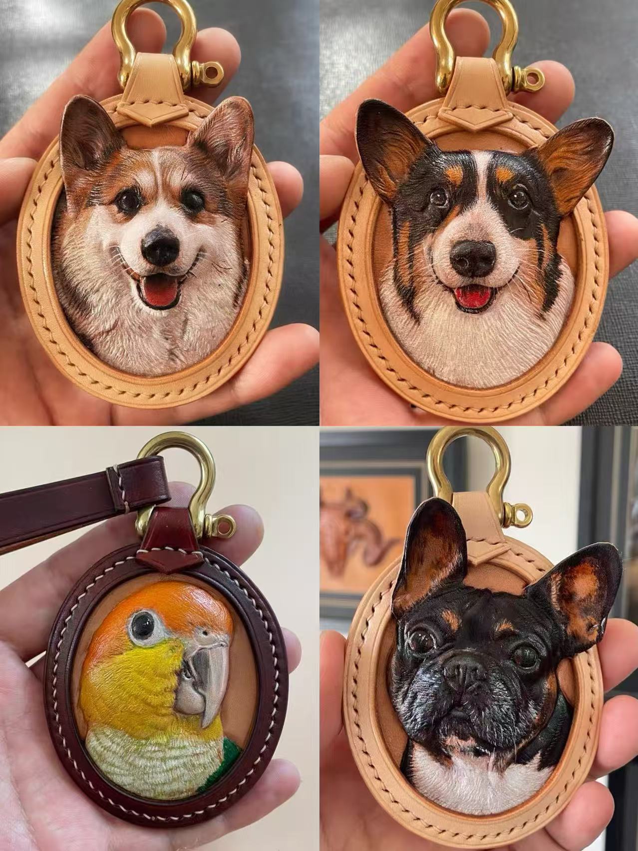 Customization Leather carving